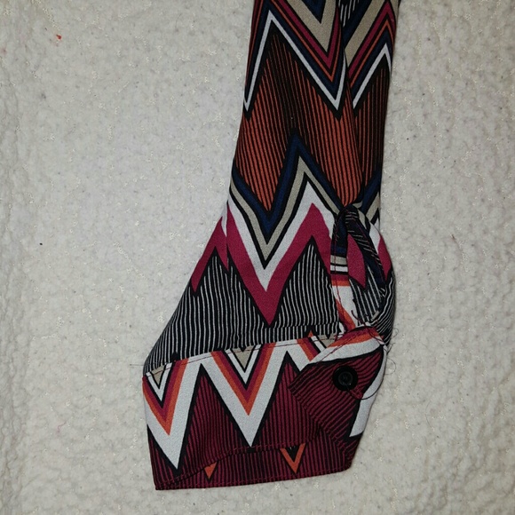 Rue 21 Bohemian High Low Button-down - Picture 5 of 6